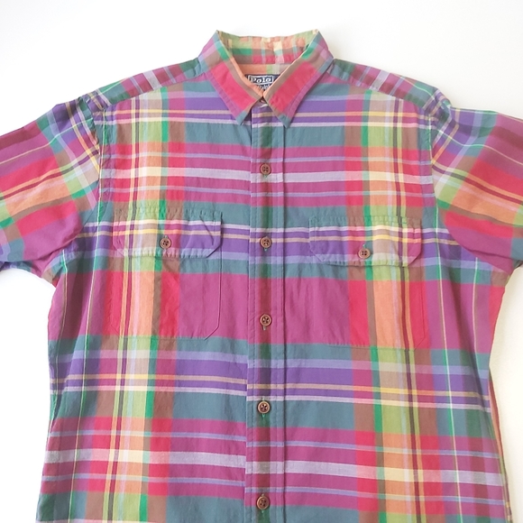 Polo by Ralph Lauren Plaid Button Up Small - Picture 3 of 14